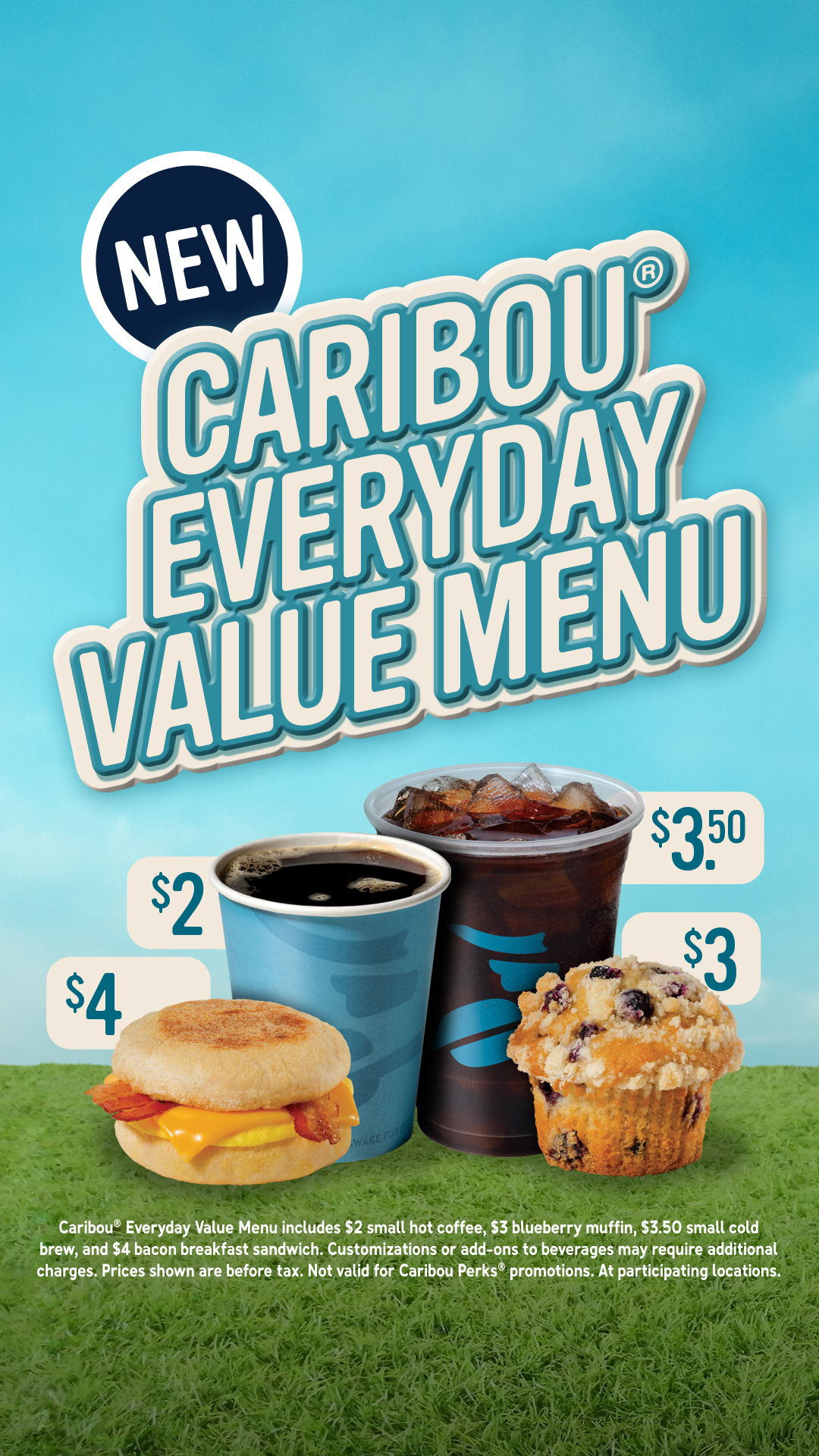 Caribou Coffee Facebook ad from Jun 1, 2026