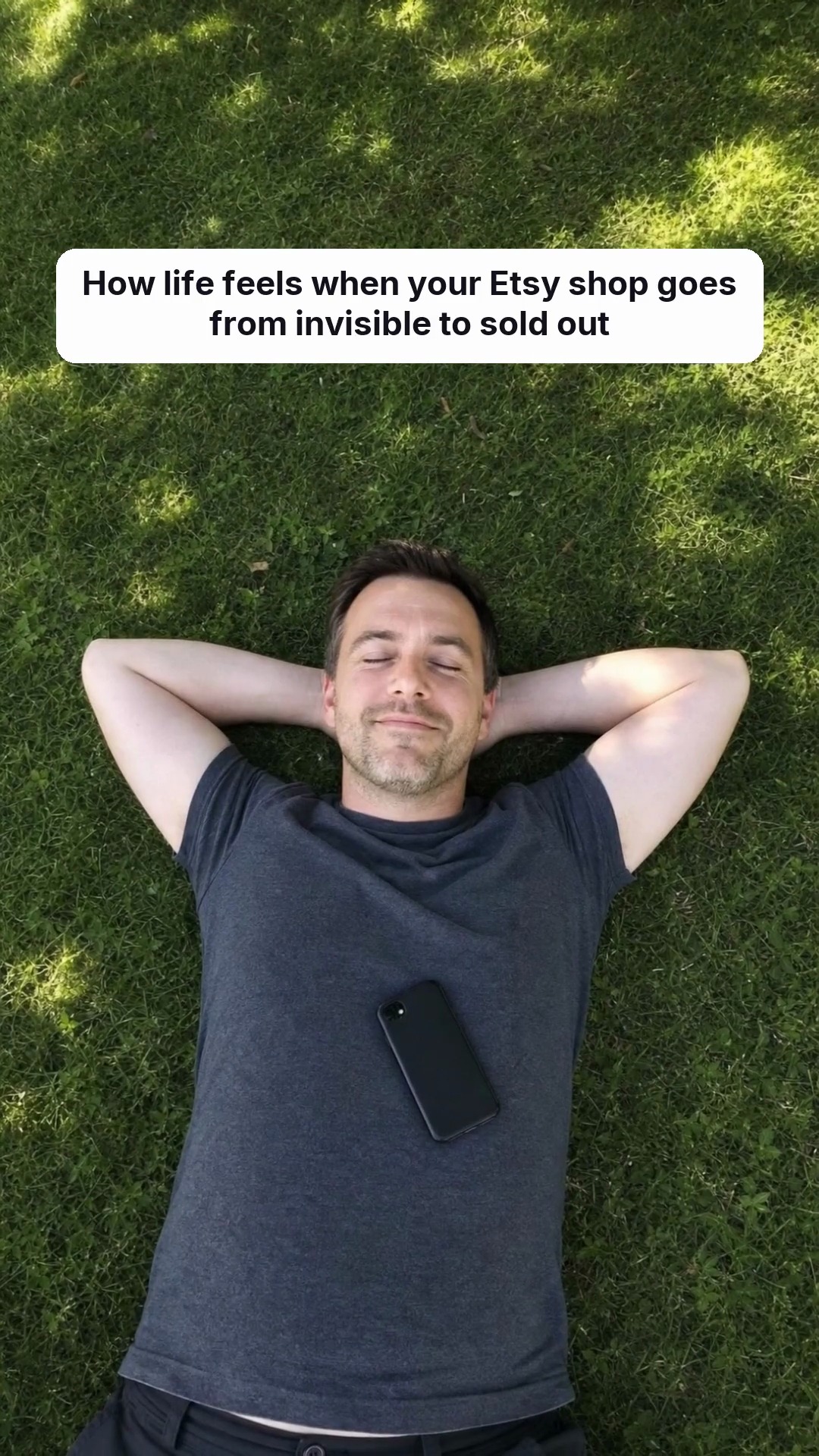 trycrush.ai Facebook ad: From invisible to sold out