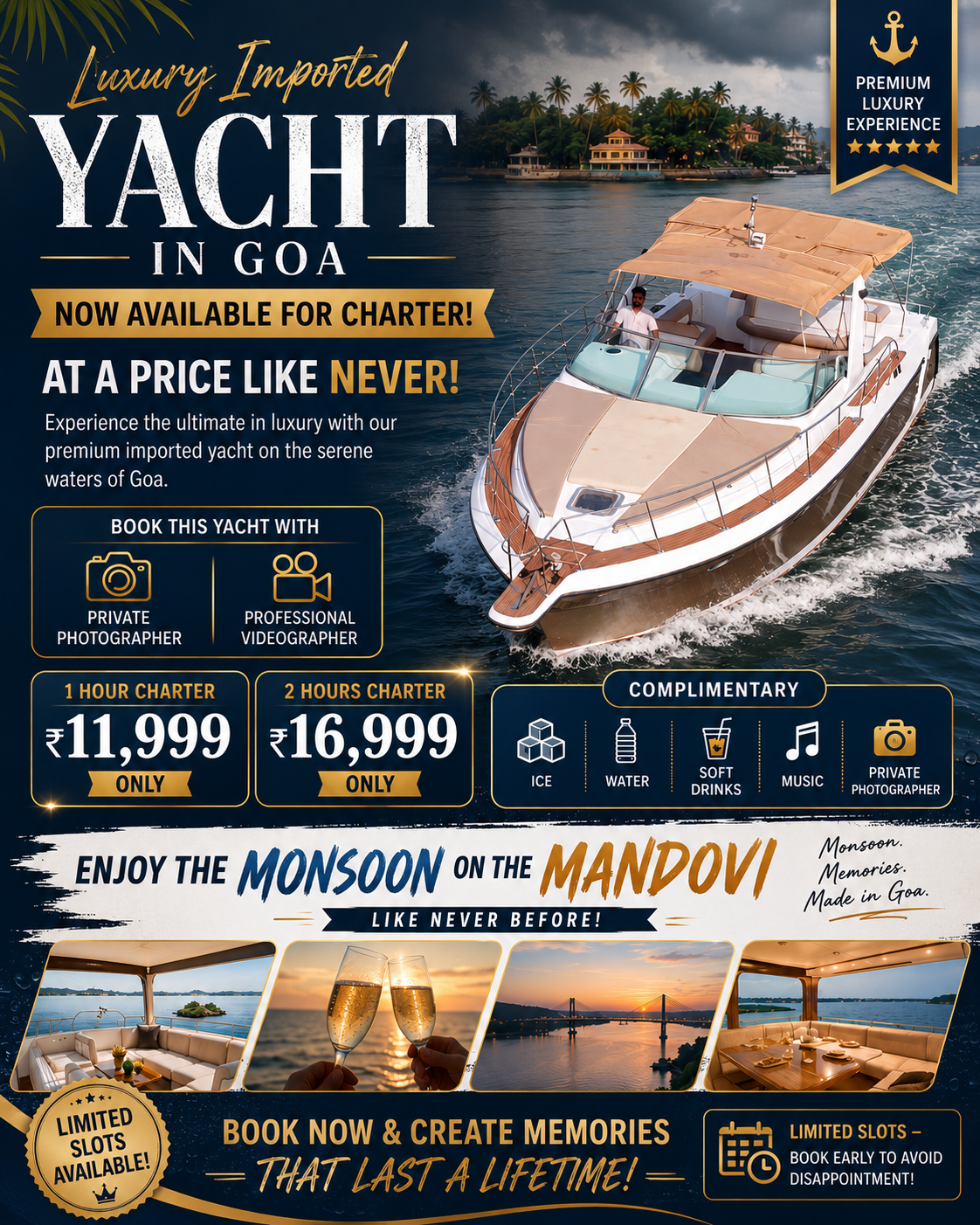 Yacht Club India Facebook ad: Chat with us