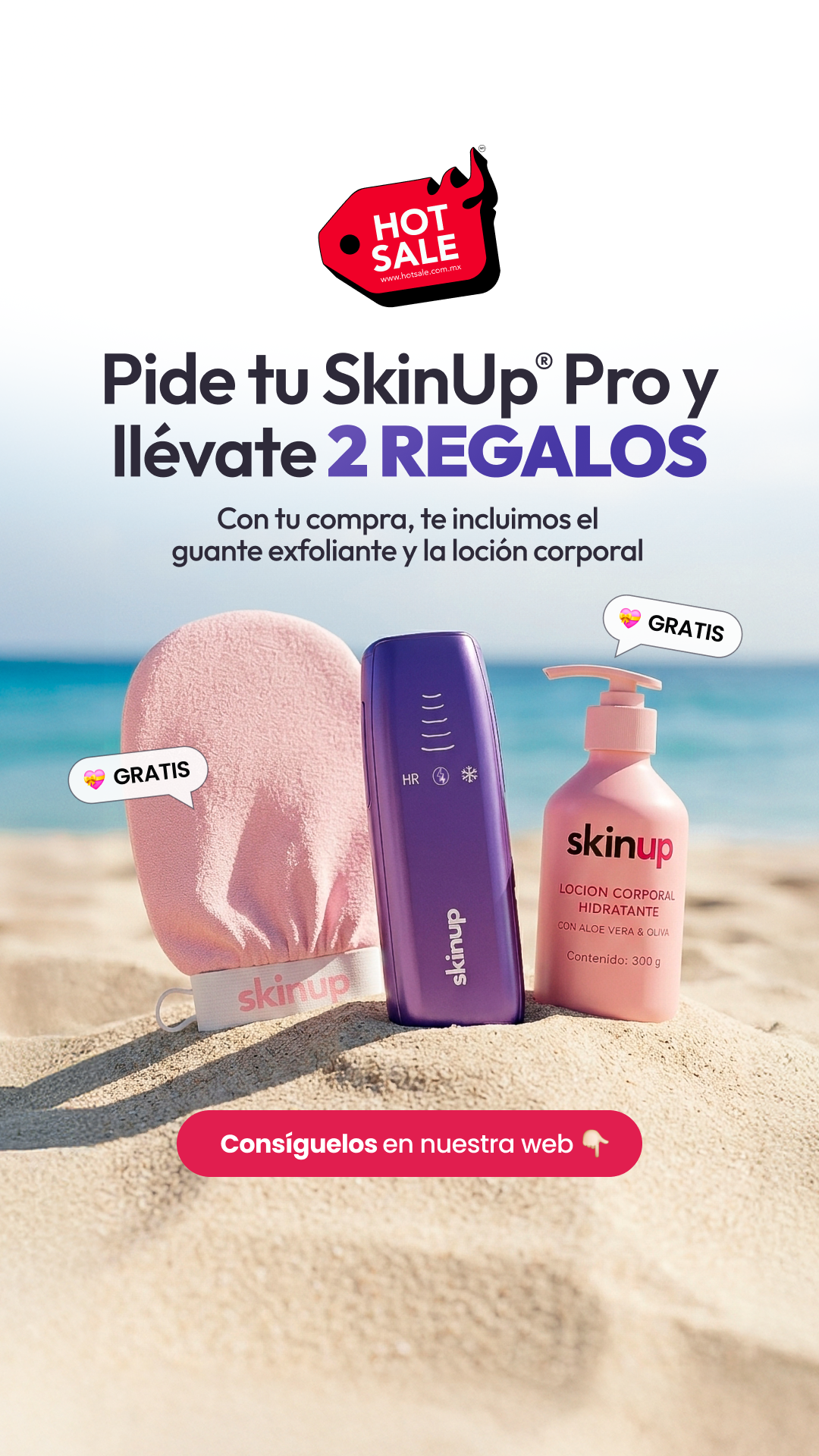 SkinUp México Facebook ad: La Mayor Venta del Año
