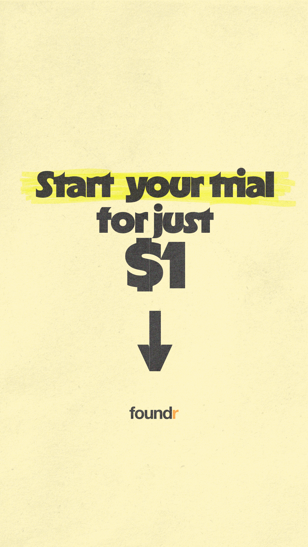 Foundr Facebook ad: Can't start your ecommerce brand because you don't…
