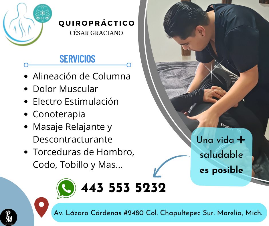 Quiropráctico César Graciano Facebook ad: ᴅɪꜱꜰʀᴜᴛᴀ ᴅᴇ ᴜɴ ᴀᴊᴜꜱᴛᴇ ʏ ᴀʟɪɴᴇᴀᴄɪÓɴ ᴅᴇ ᴛᴜ…