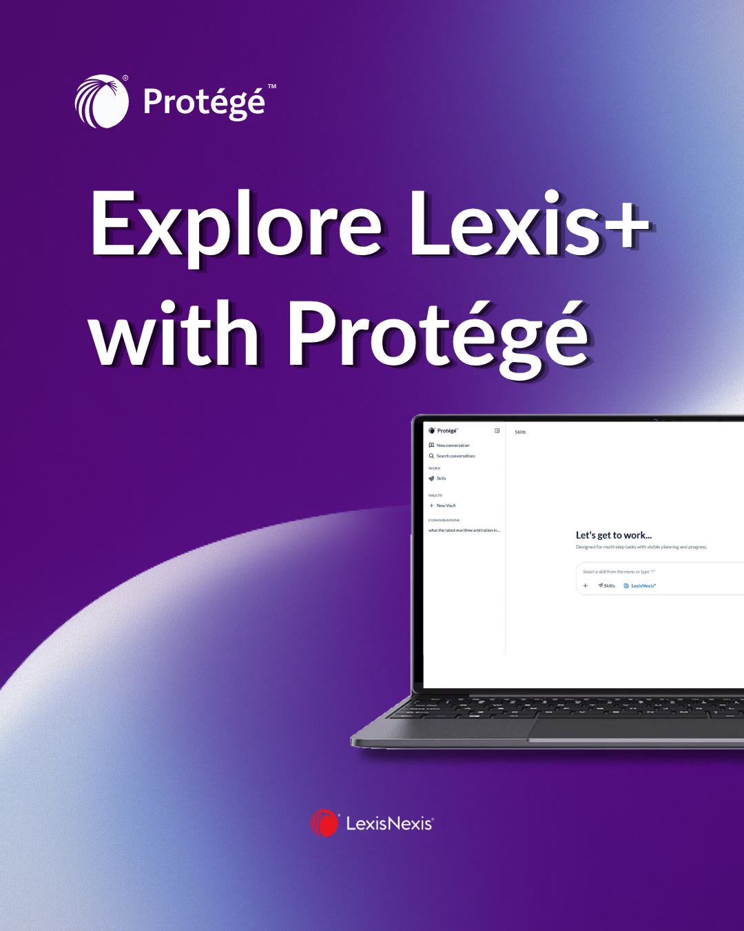 LexisNexis Singapore Facebook ad: Private, Secure, Authoritative Legal AI