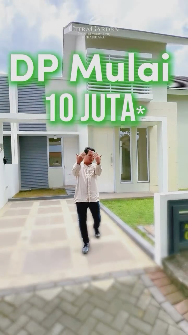 CitraGarden Pekanbaru Facebook ad: Tipe Orchid, Rumah Satu lantai dengan desain minimalis…