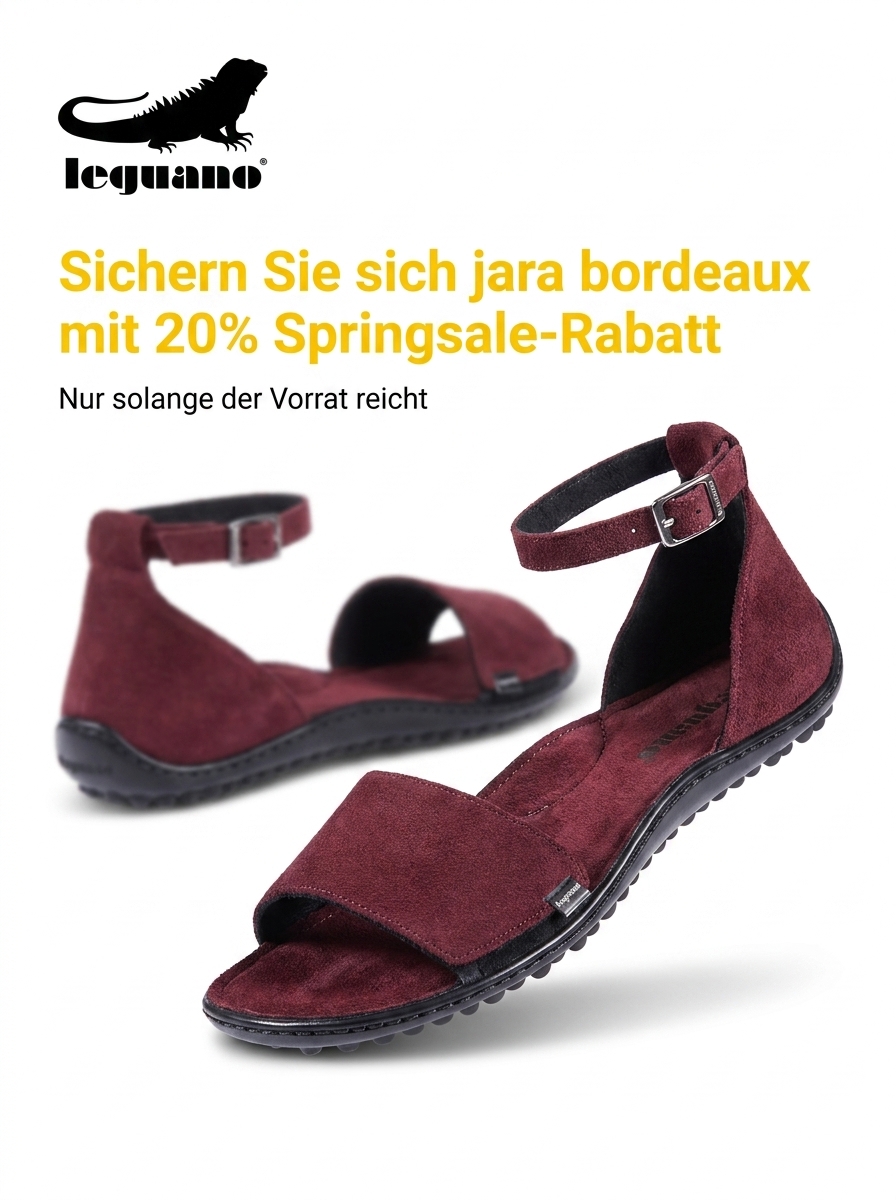 leguano Barfußschuhe Facebook ad