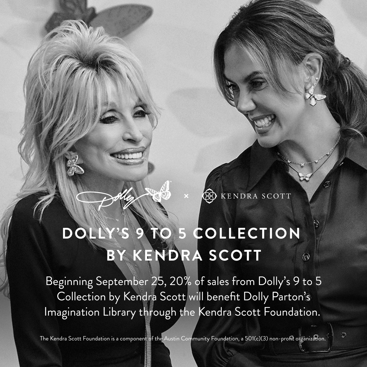 Kendra Scott Facebook ad: Shop for Good