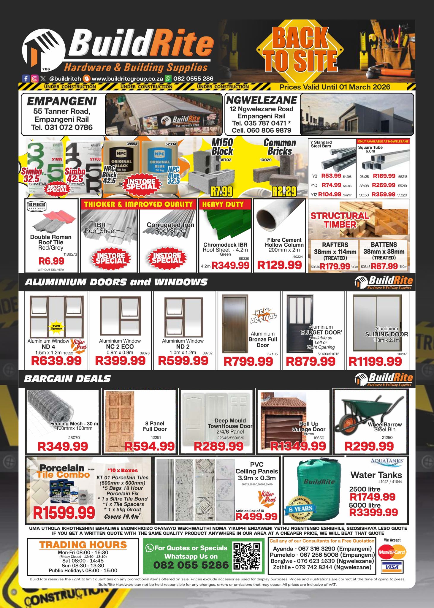 Build Rite Hardware Facebook ad