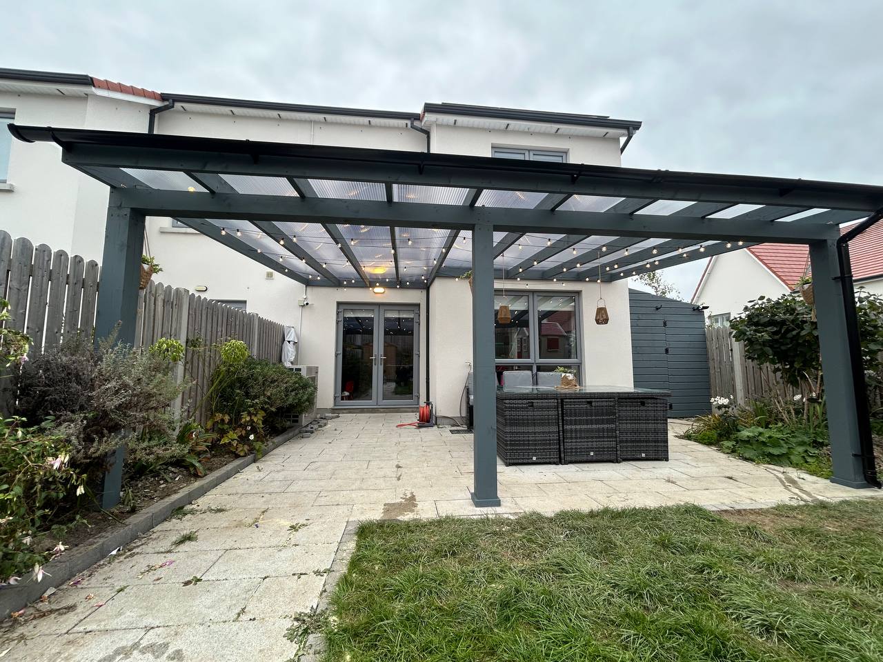 Crazy Pergola Facebook ad
