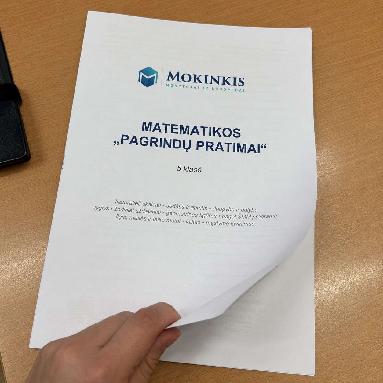Mokinkis Facebook ad