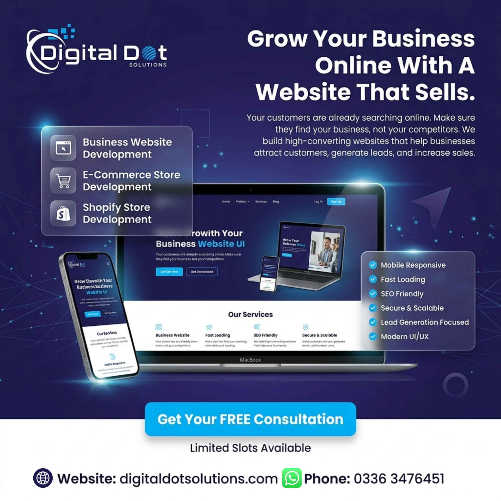 Digital Dot Solutions Facebook ad