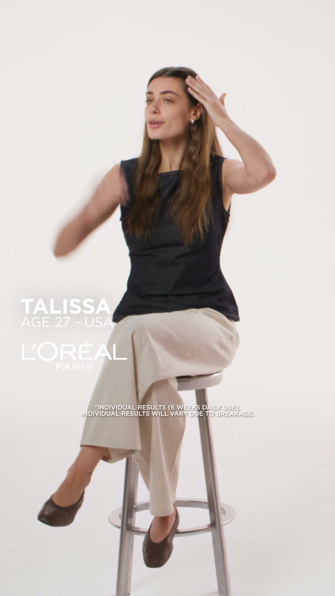 L'Oréal Paris Facebook ad: Fight hair loss with Growth Booster