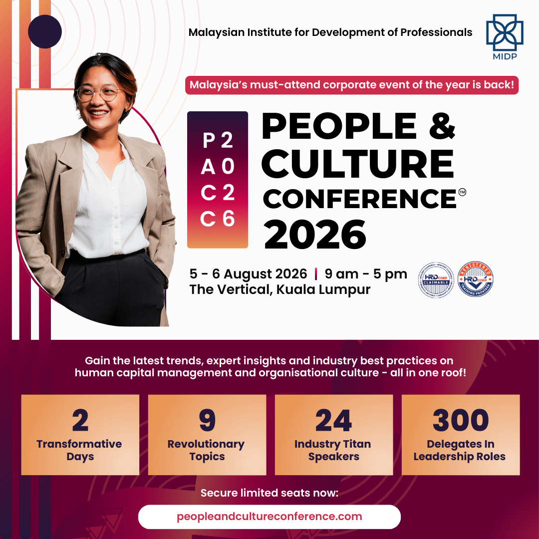 MIDP - Malaysian Institute for Development of Professionals Facebook ad: The future of work isn’t waiting.