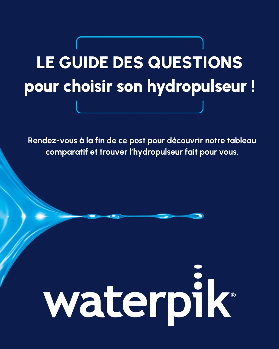 Frame 55 Facebook ad: Quel hydropulseur est fait pour vous?