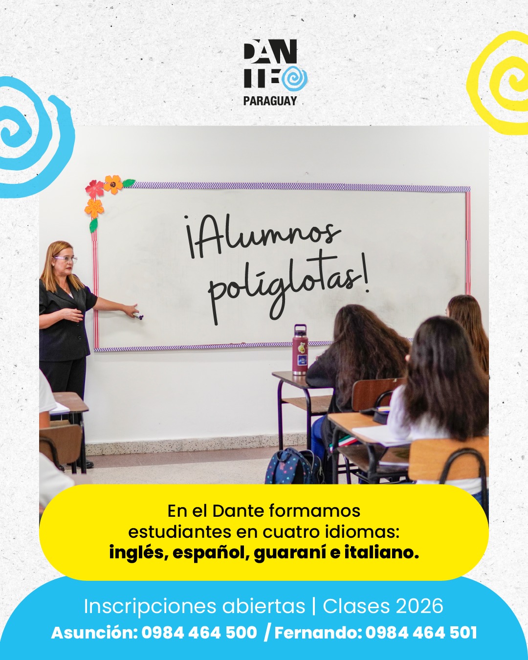 Scuola Dante Alighieri - Paraguay Facebook ad