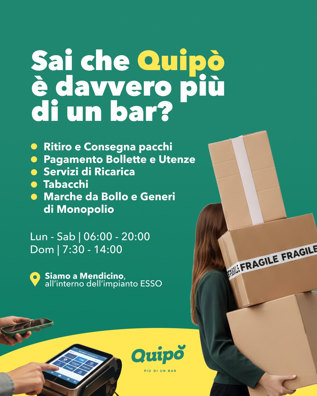 Quipò Facebook ad: Quipò · Viale della Concordia, 180, 87040 Mendicino CS…