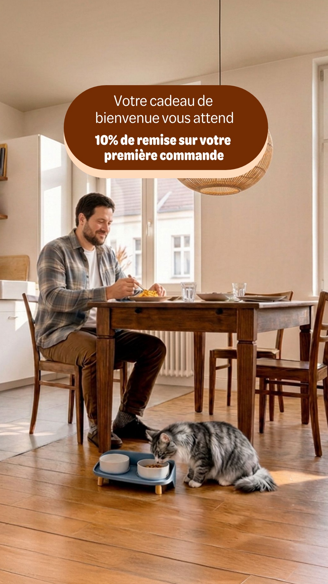 zooplus Facebook ad: Nourriture et accessoires pour animaux