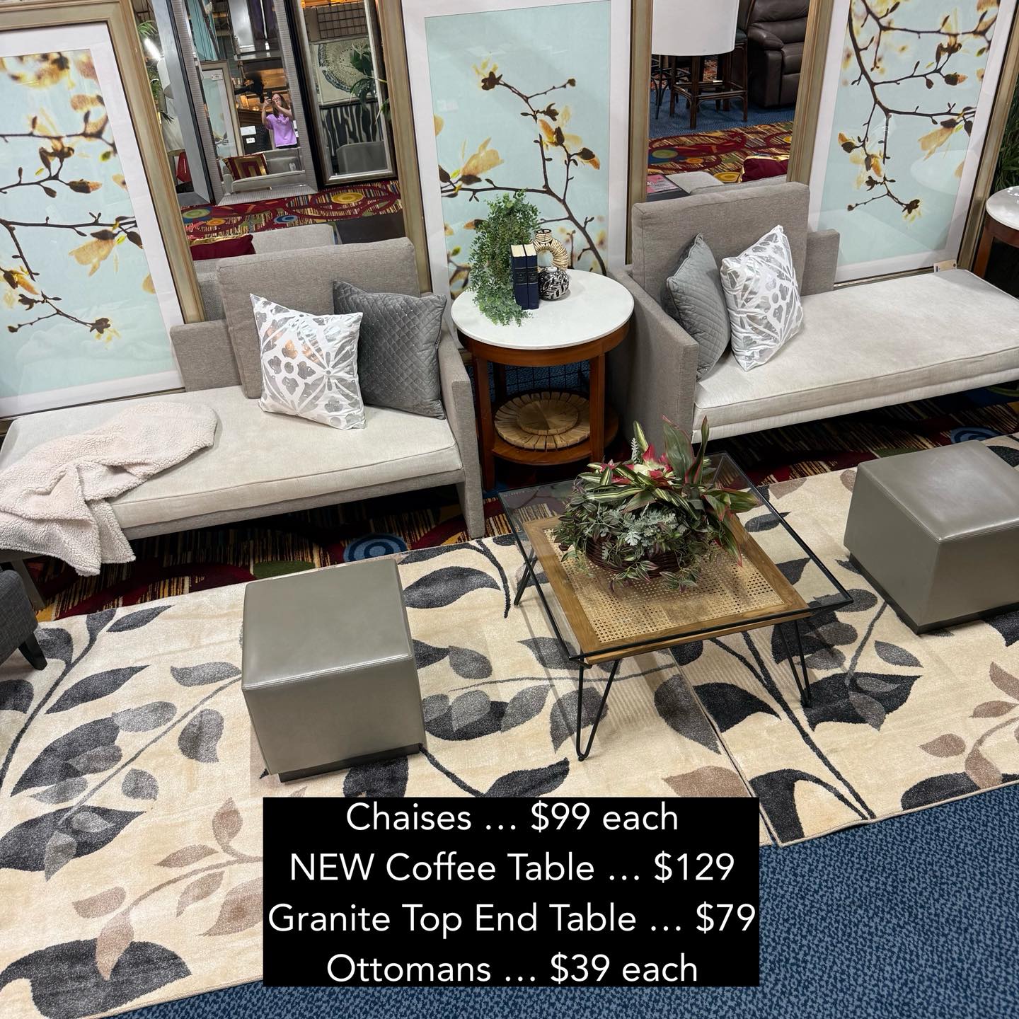 Cash Liquidations, Inc. Facebook ad: Looking to style your space?