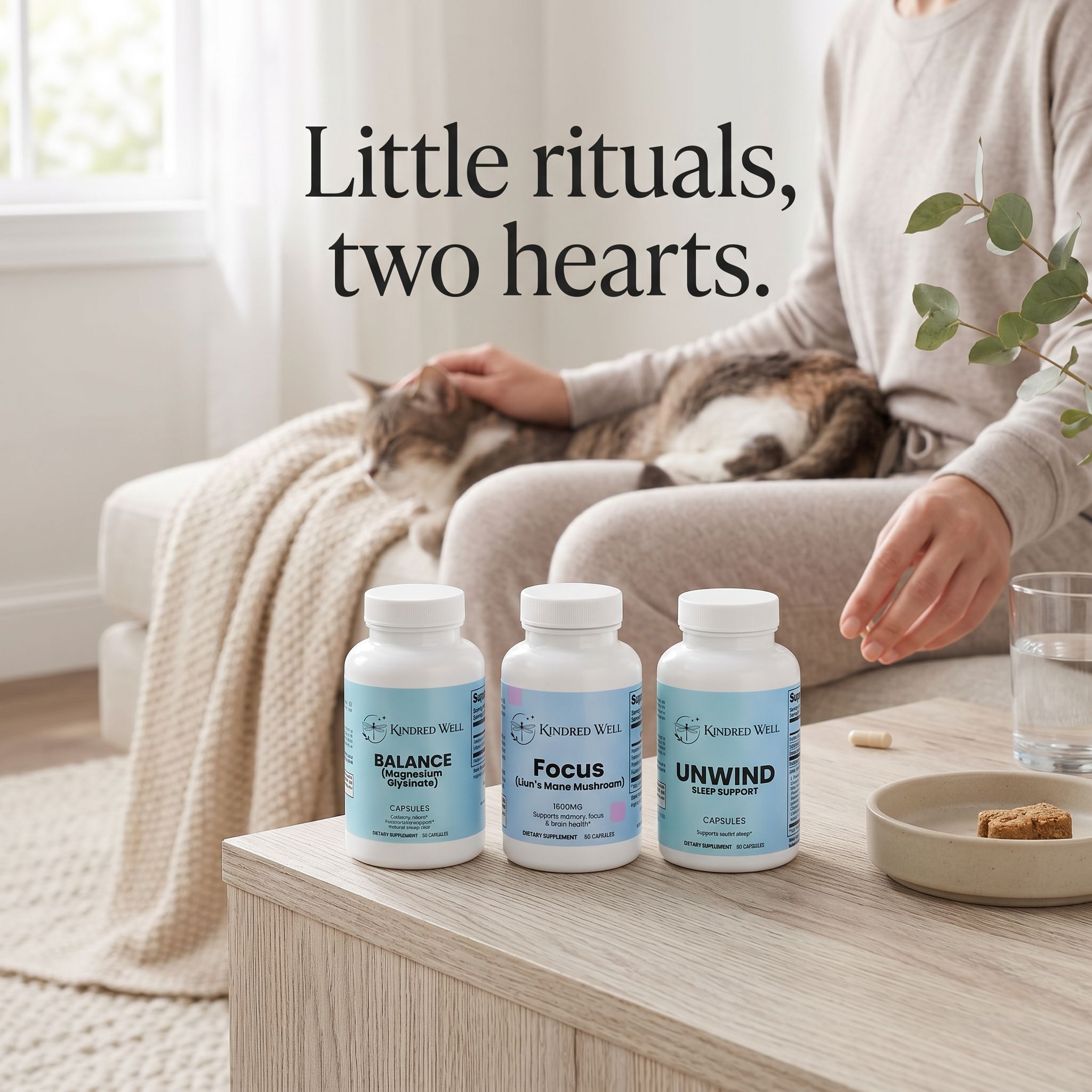 My Little Dachshund Heaven Facebook ad: Little rituals to calm two hearts