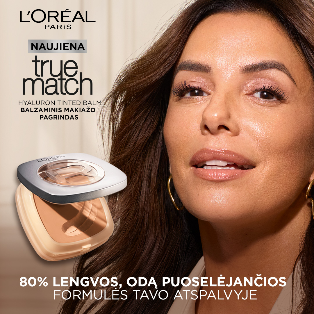 L'Oréal Paris Facebook ad: Lengvas balzaminis makiažo pagrindas