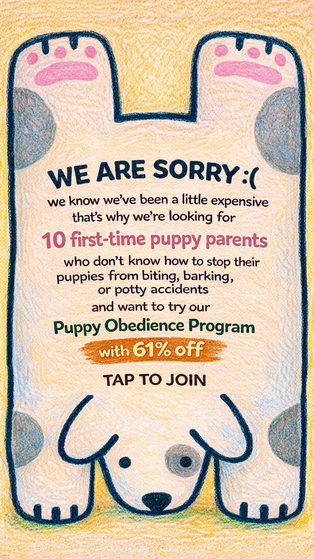 Dog Training & Tips Facebook ad