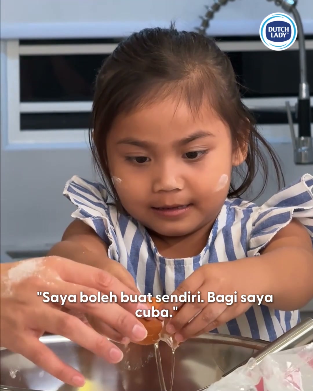 Dutch Lady Kids Nutrition Facebook ad: Biar Anak Buat Sendiri