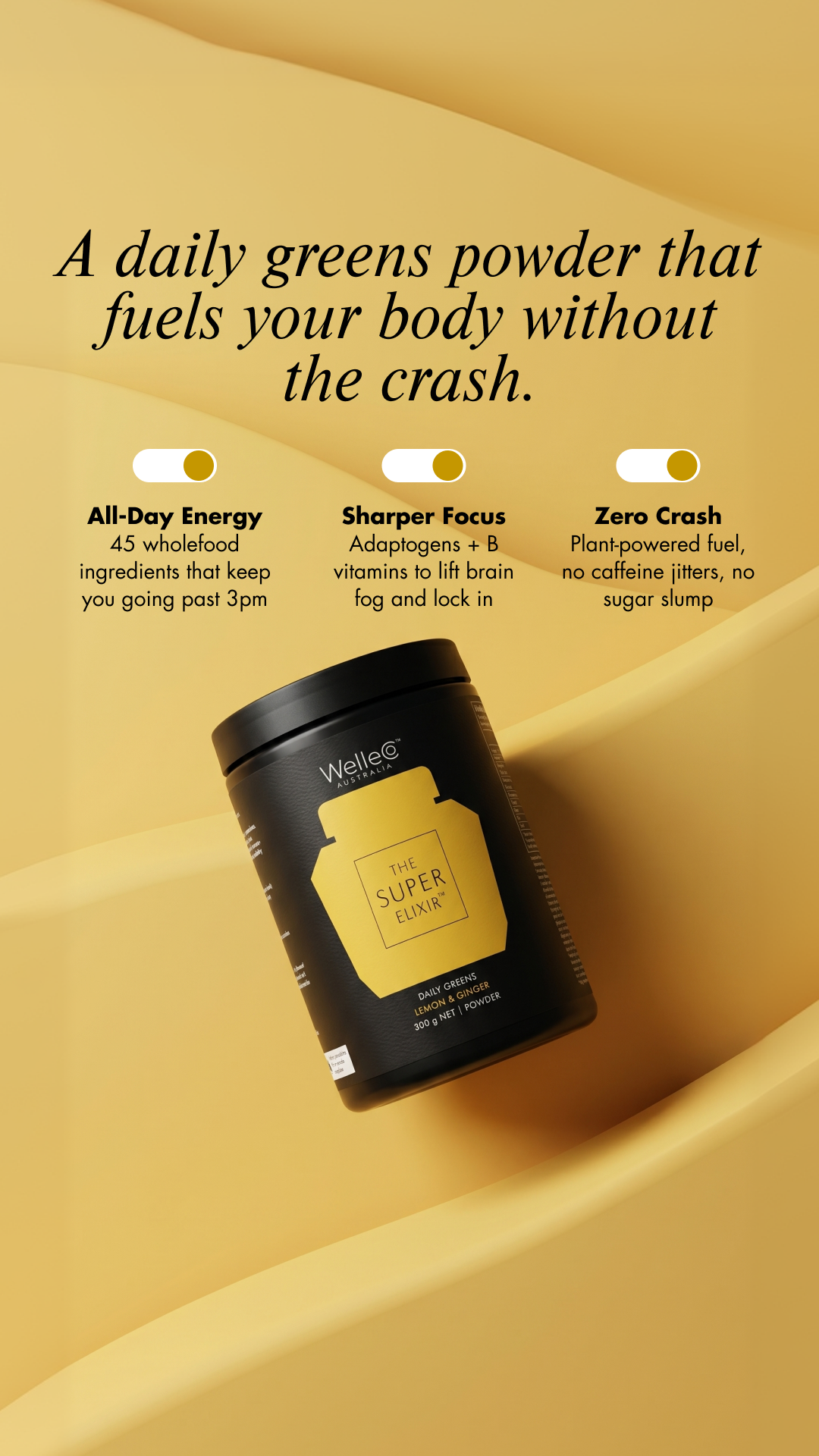 WelleCo Facebook ad