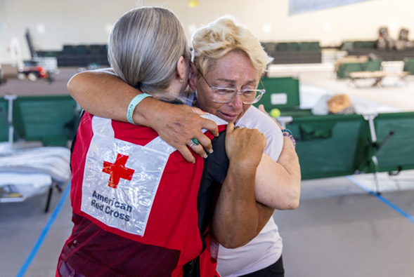 American Red Cross Facebook ad
