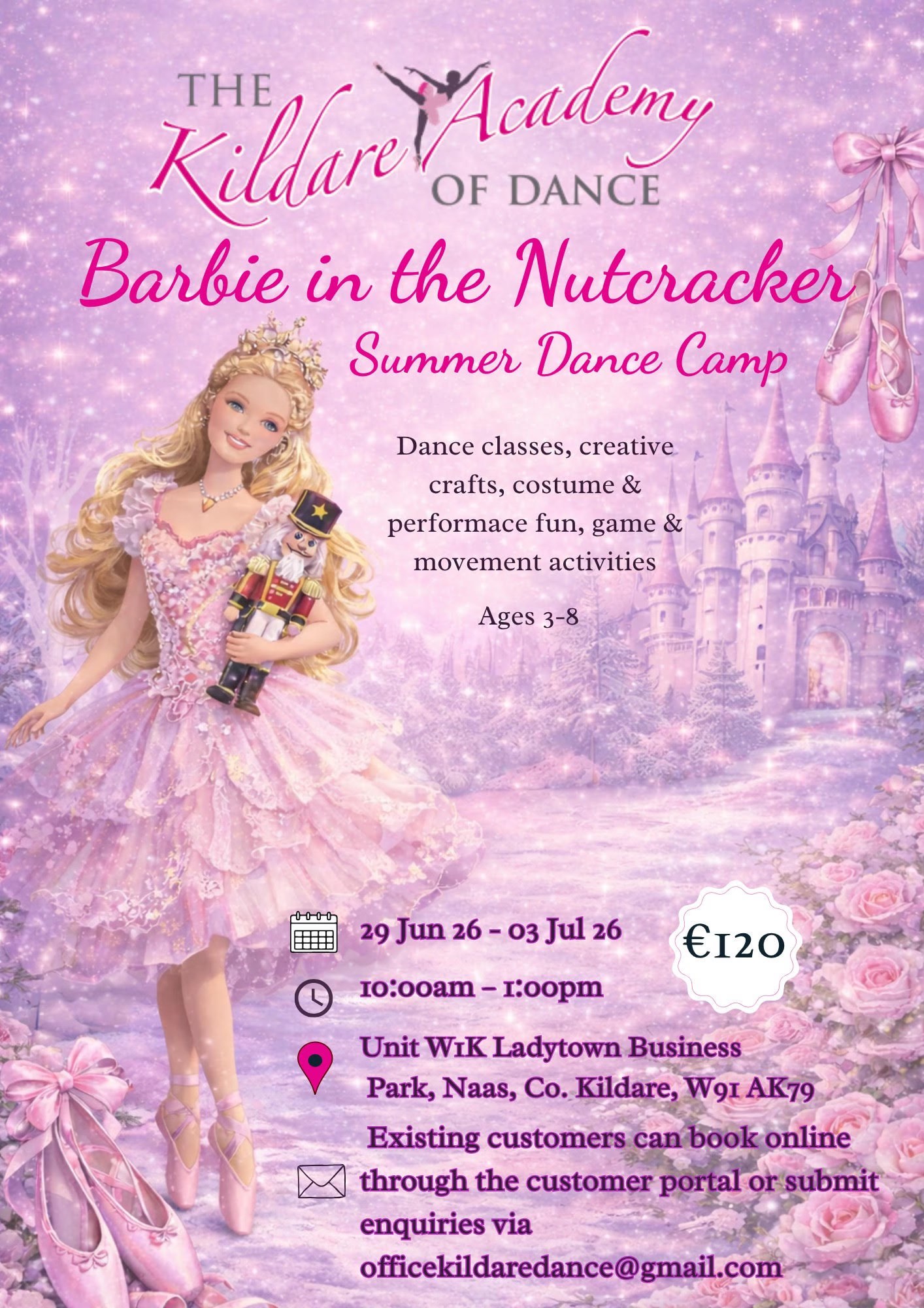 The Kildare Academy of Dance Facebook ad: Looking ahead to our Summer Dance Programme