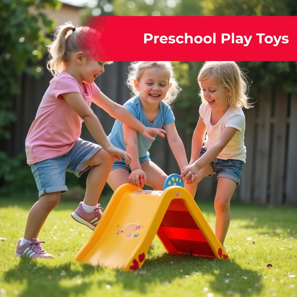 SearchableOnline Junction Facebook ad: Explore Budget-Friendly Preschool Play Toys!
