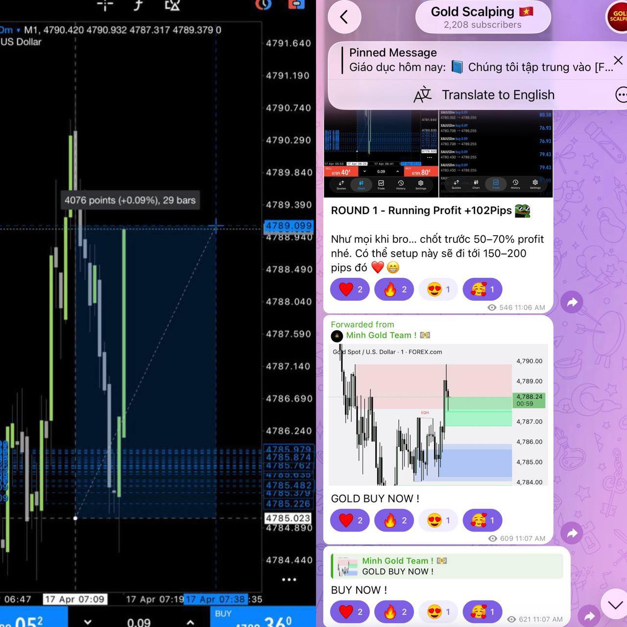 Gold Scalping  Facebook ad