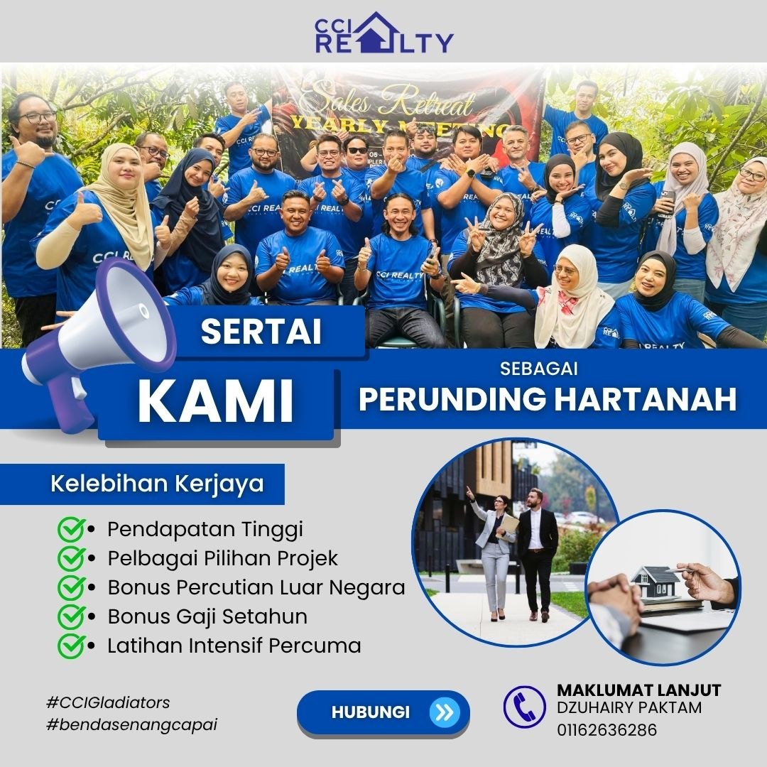 PakTam Hartanah Facebook ad: KERJAYA SEBAGAI PERUNDING HARTANAH