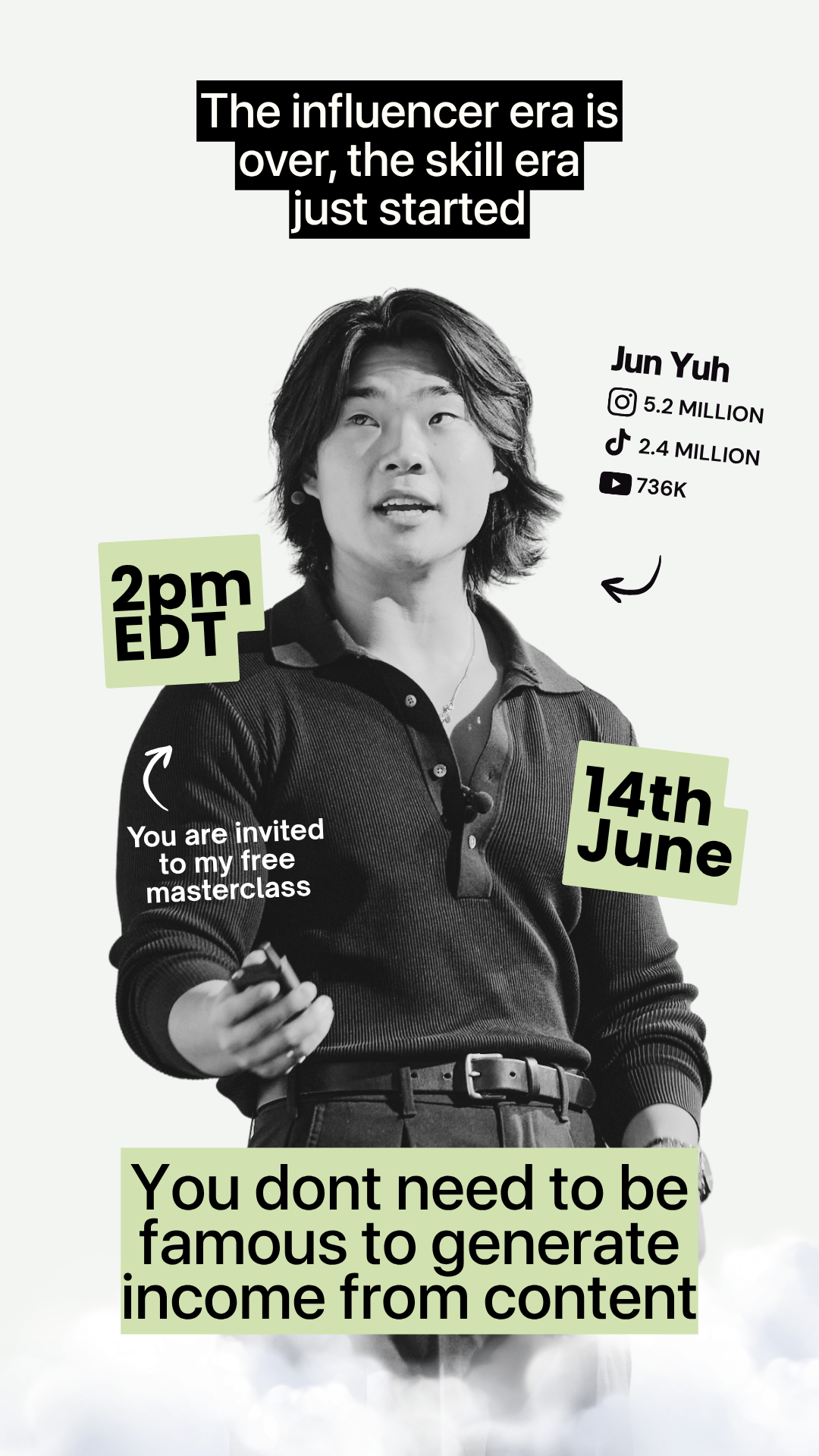 Jun Yuh Facebook ad