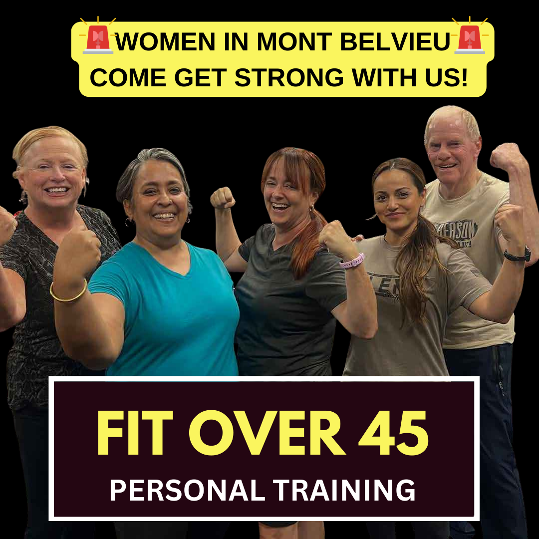 Fit In 42 Personal Training Studio Mont Belvieu Facebook ad: Personal Training Designed for Women 45+