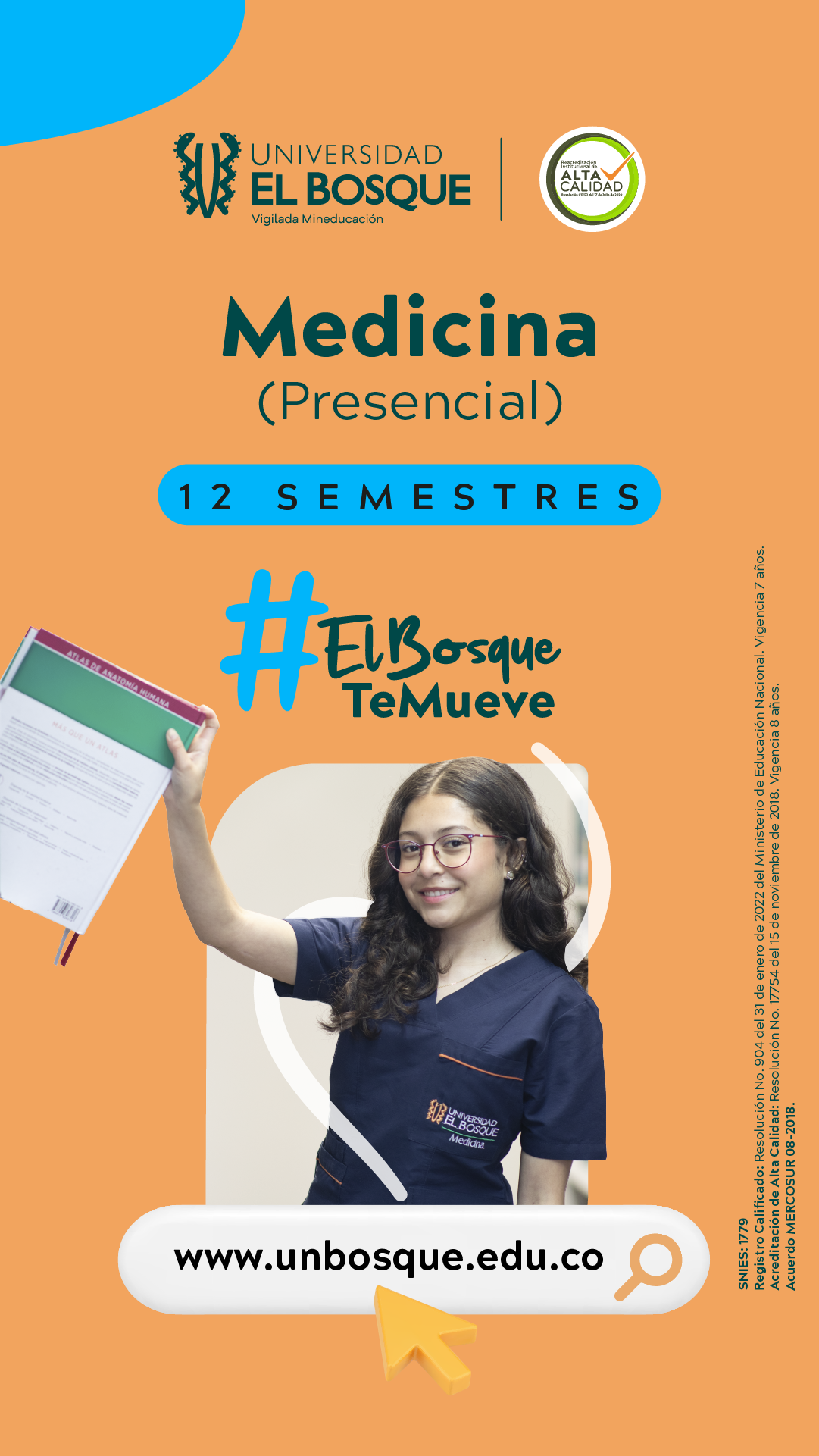 Admisiones Universidad El Bosque Facebook ad: ¡Únete a la facultad de Medicina en El Bosque!