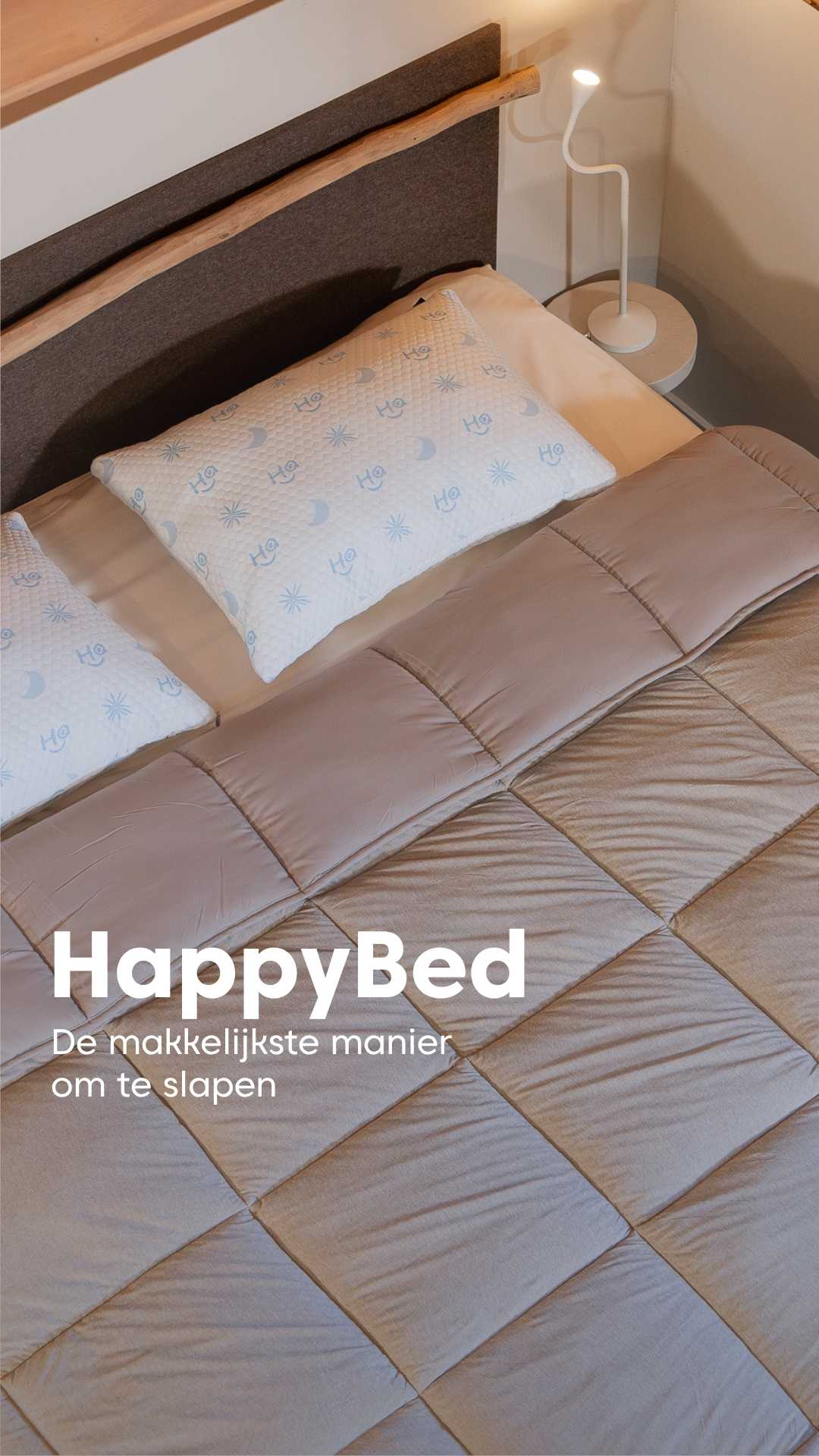 HappyBed Facebook ad
