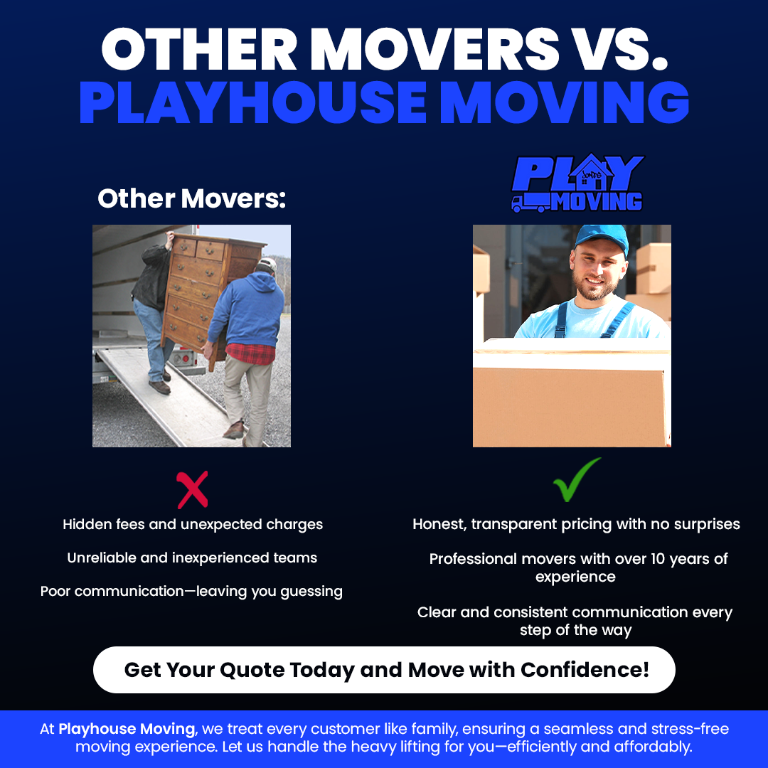 Play House Moving Facebook ad: Pack Your Dreams, We’ll Handle the Rest