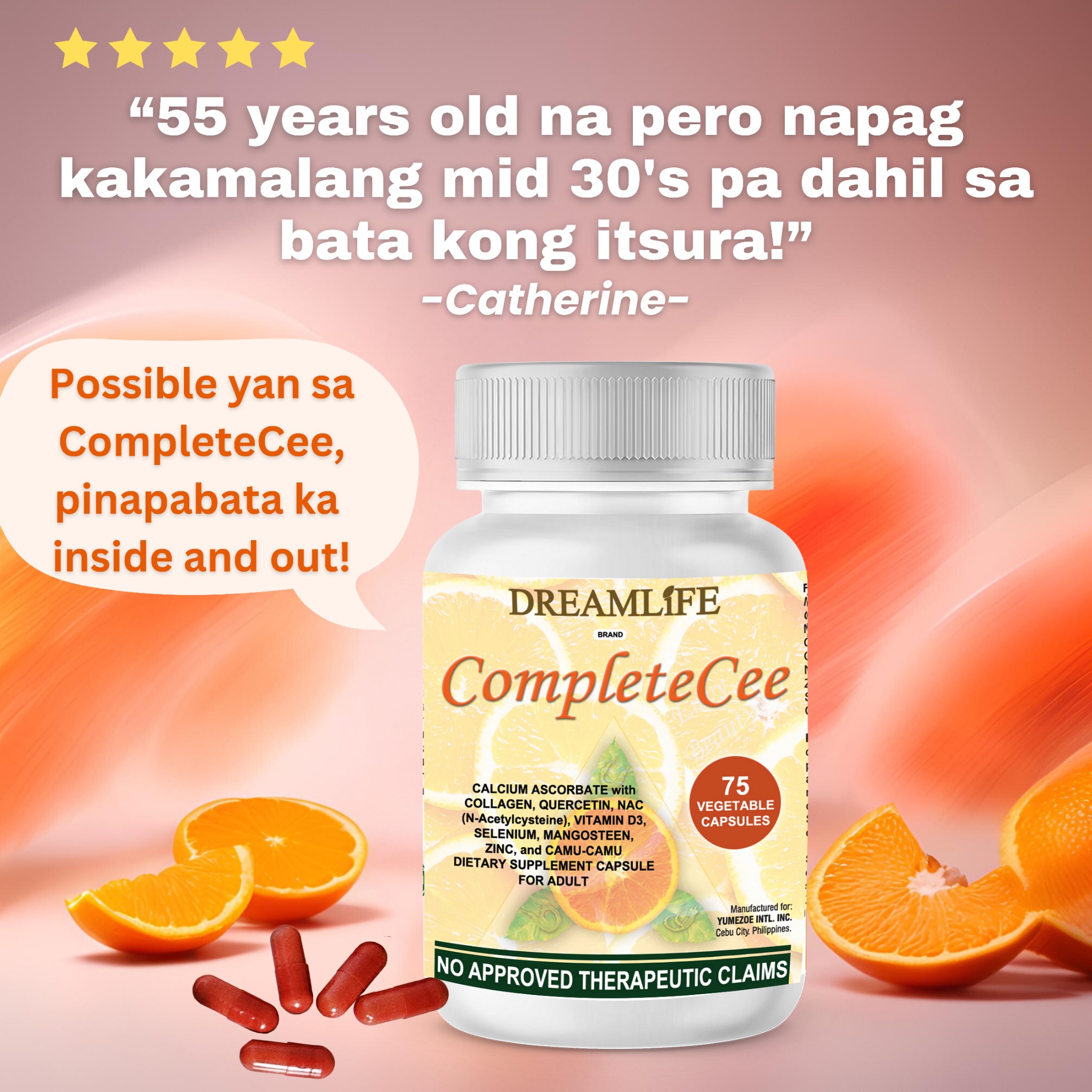 Collagen Completeme Facebook ad: DALI MAY PROMO TAYO NGAYON!