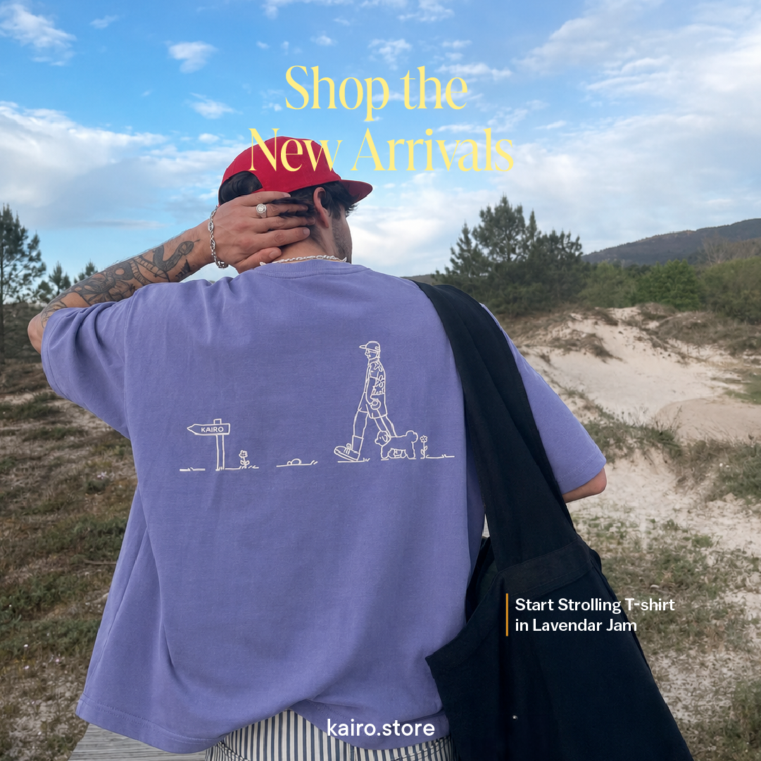 Kairo Facebook ad: Start Strolling T-Shirt