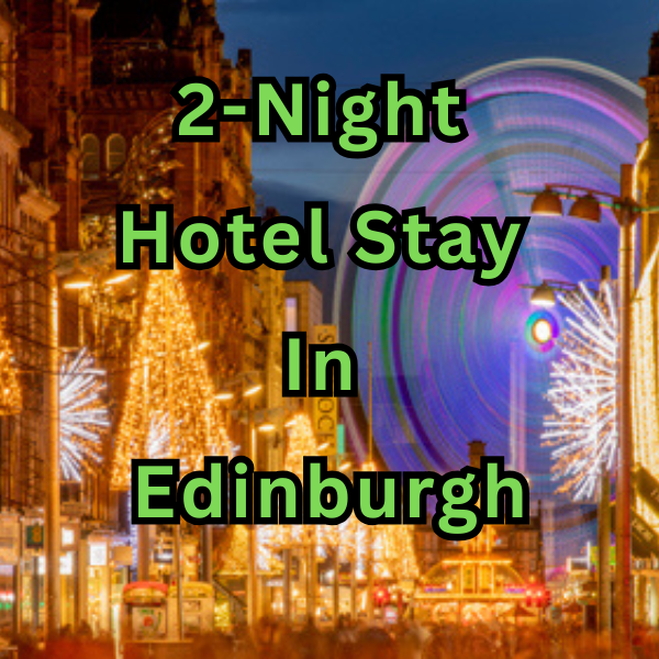 Online Deals Facebook ad: 2-Night Hotel Stay In Edinburgh