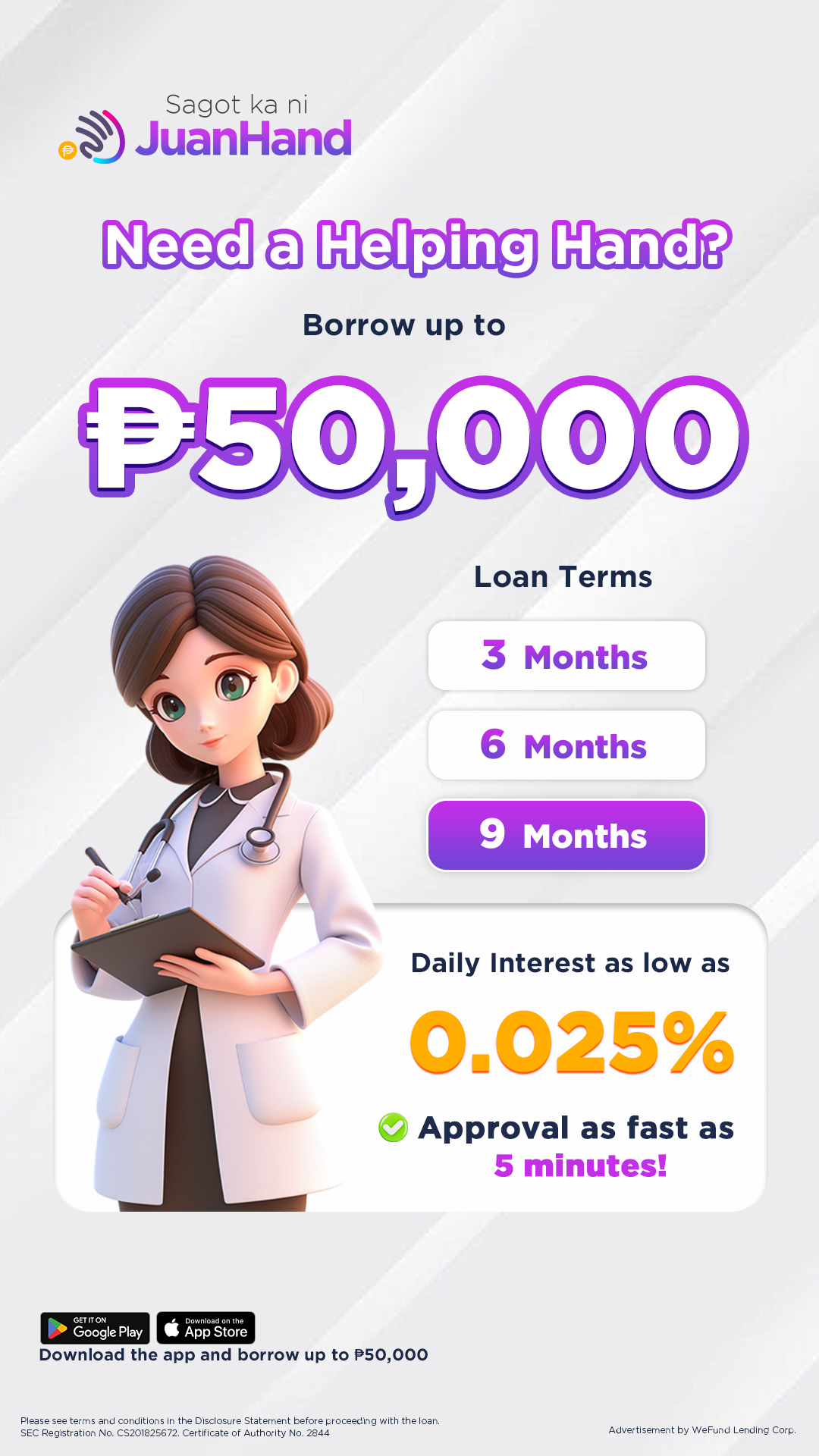 JuanHand Facebook ad
