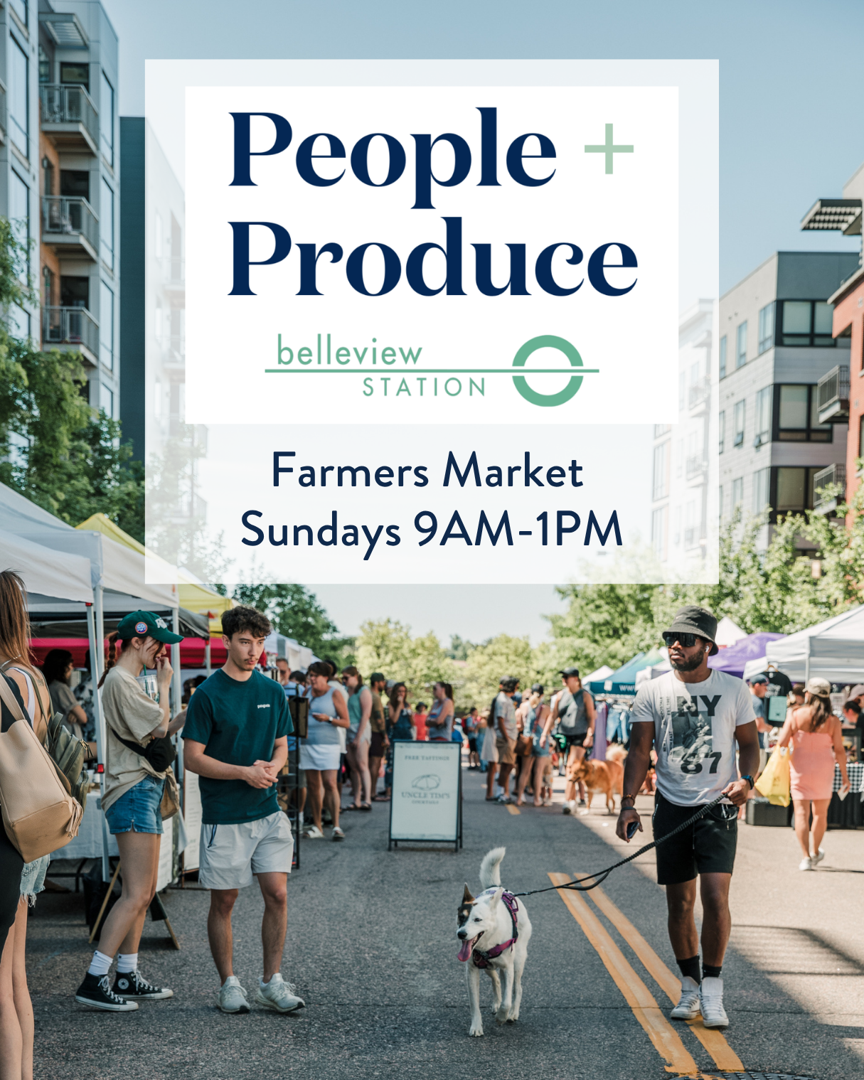 Belleview Station Facebook ad: Sunday farmers market