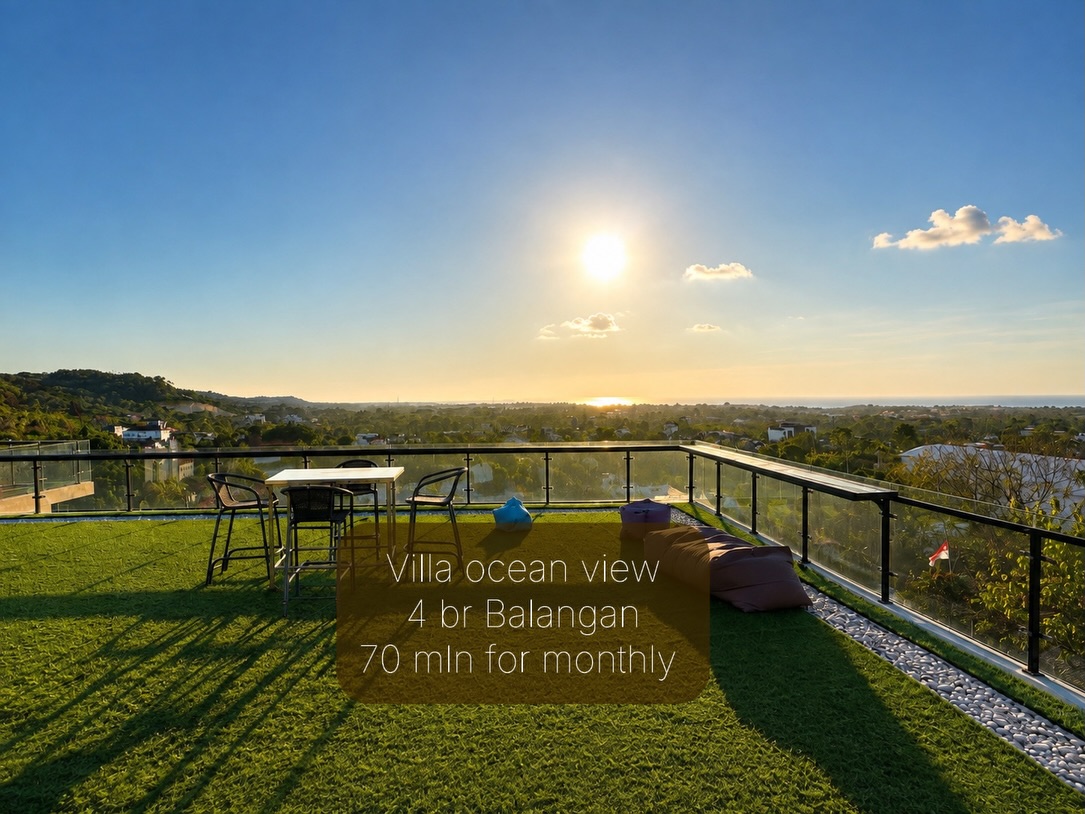 Perfect Bali Property Facebook ad: OCEAN VIEW 4-BEDROOM VILLA IN BALANGAN