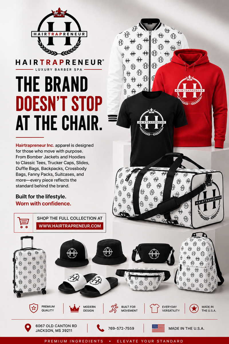 Hairtrapreneur Inc. Facebook ad: Wear the Brand