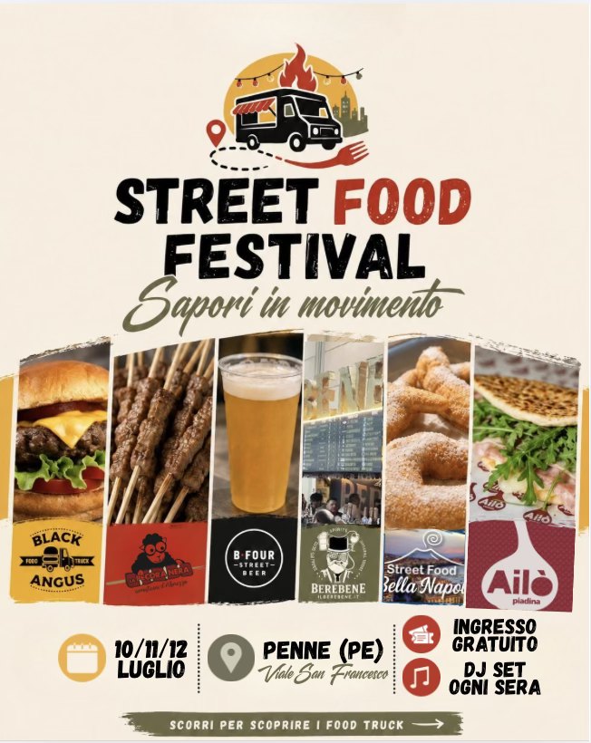 Street Food Festival - Sapori in Movimento Facebook ad