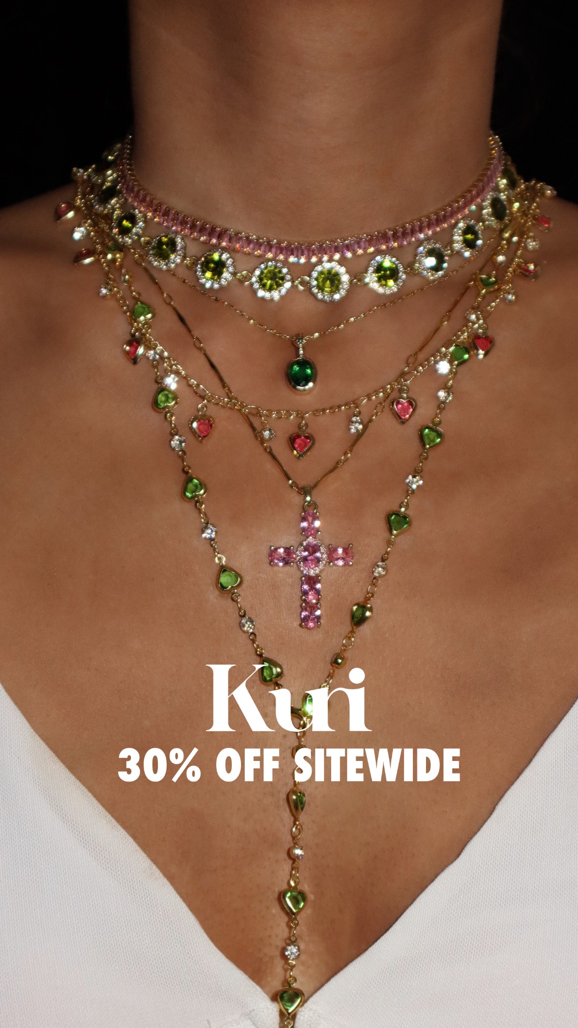 Kuri jewelry Facebook ad