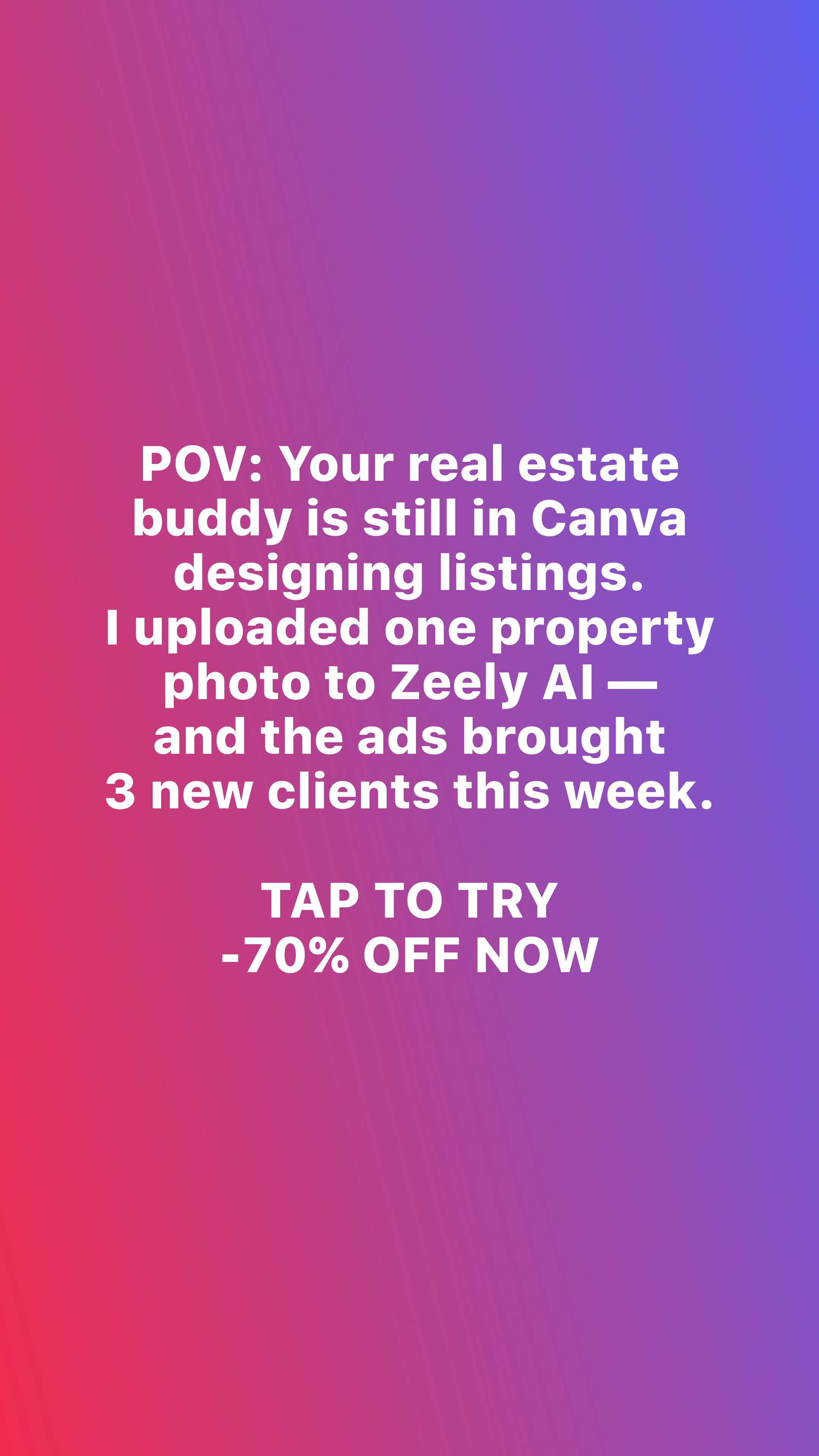 Zeely Facebook ad