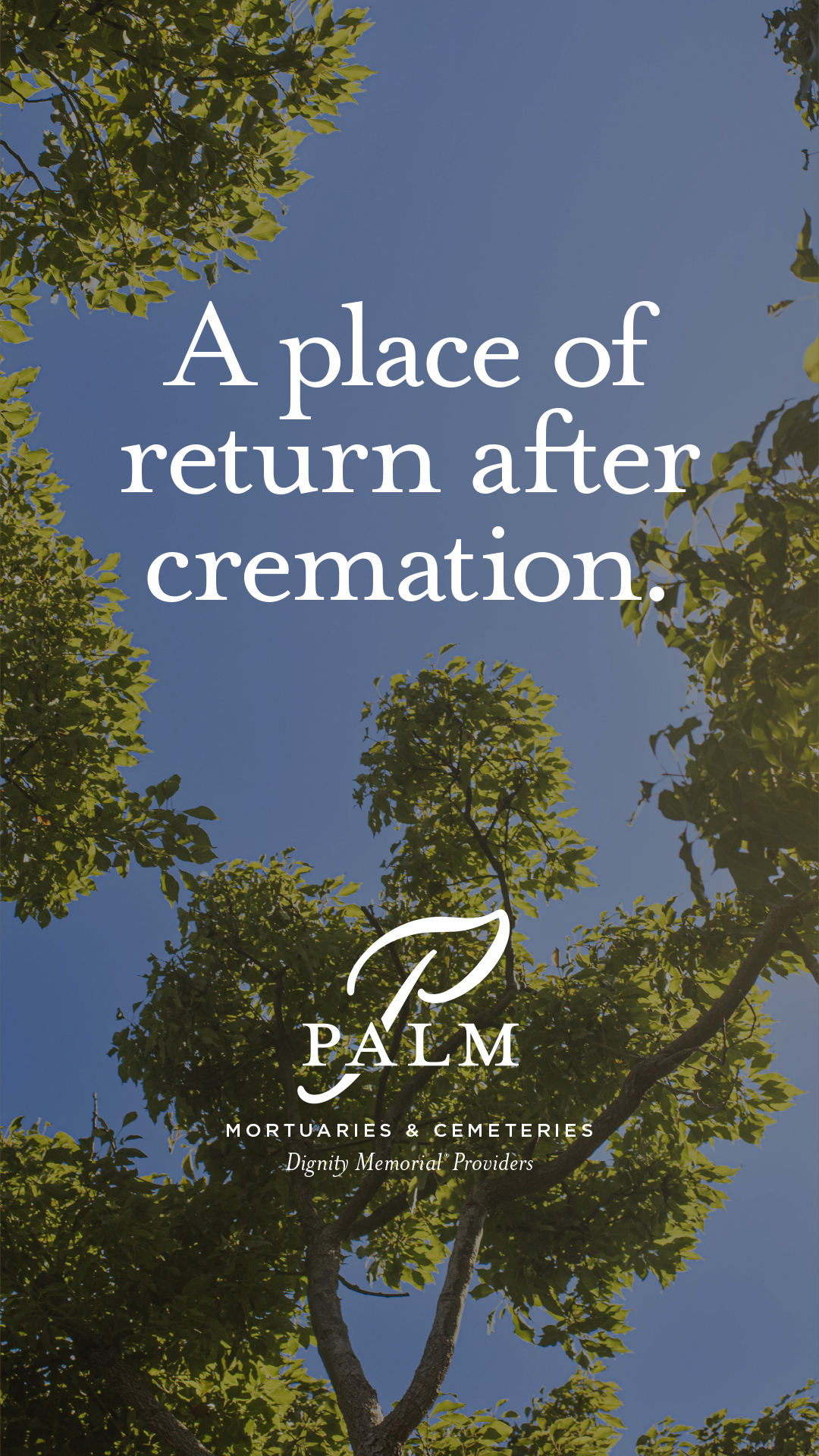 Dignity Memorial Facebook ad