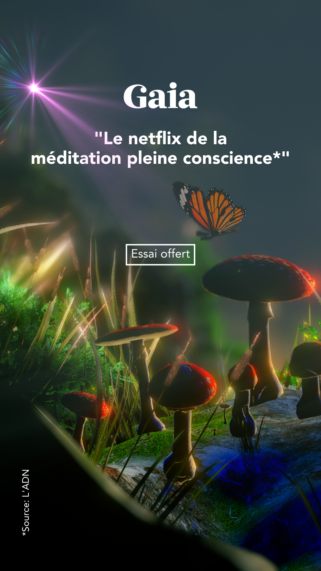 Nous Sommes Gaia Facebook ad