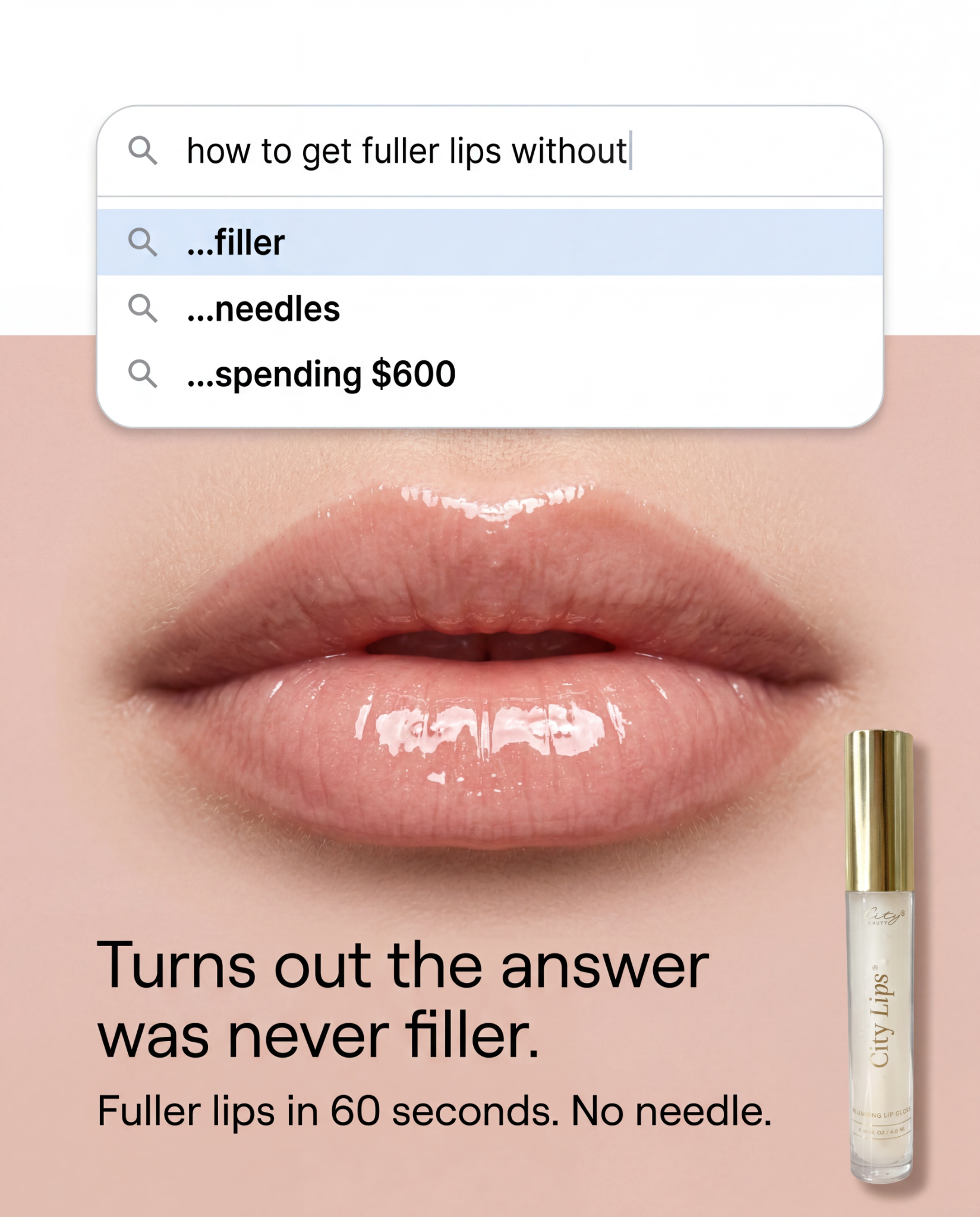 City Beauty Facebook ad