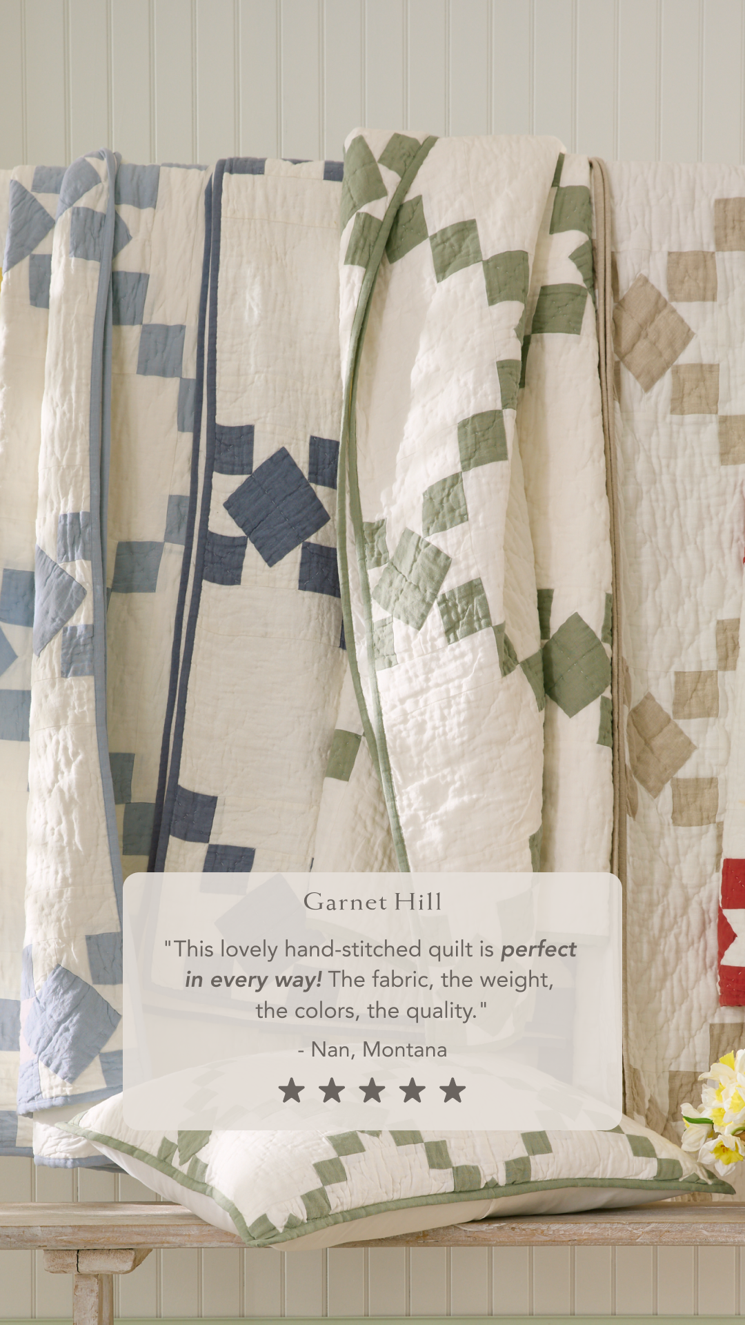 Garnet Hill Facebook ad
